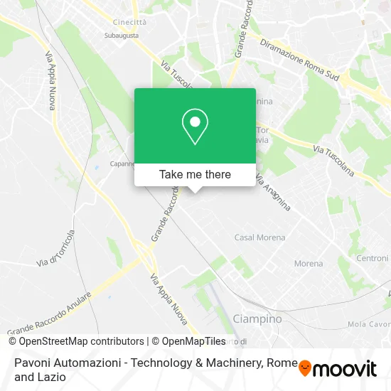 Pavoni Automazioni - Technology & Machinery map