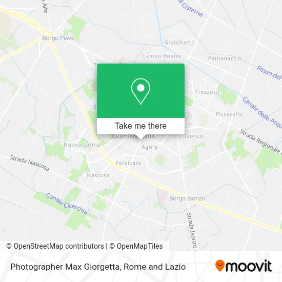 Photographer Max Giorgetta map