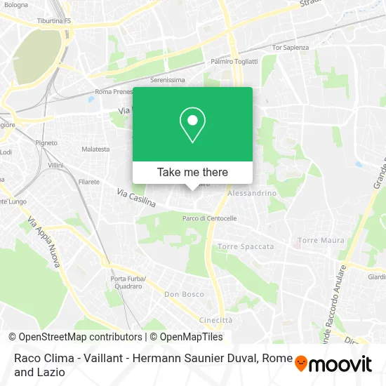 Raco Clima - Vaillant - Hermann Saunier Duval map