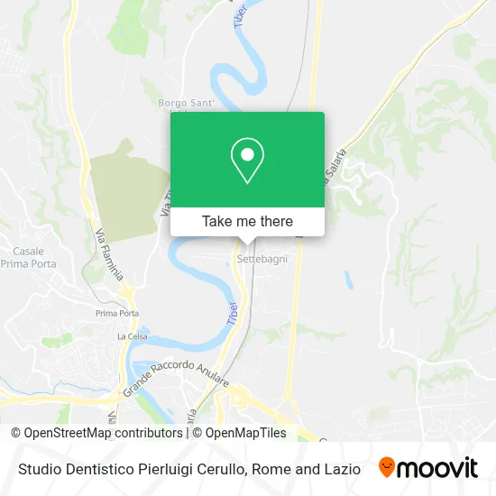 Studio Dentistico Pierluigi Cerullo map