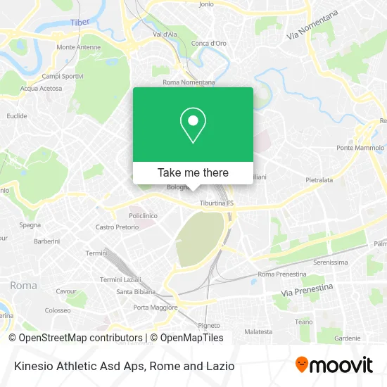 Kinesio Athletic Asd Aps map