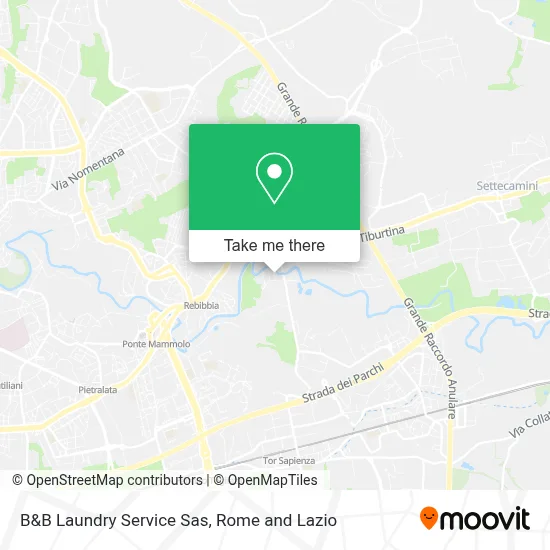 B&B Laundry Service Sas map