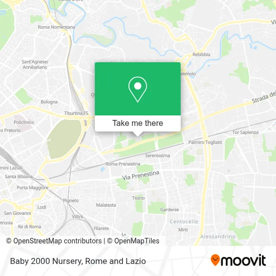 Baby 2000 Nursery map