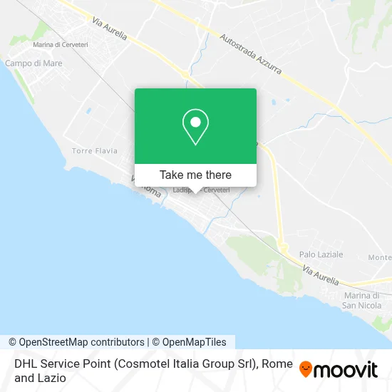 DHL Service Point (Cosmotel Italia Group Srl) map