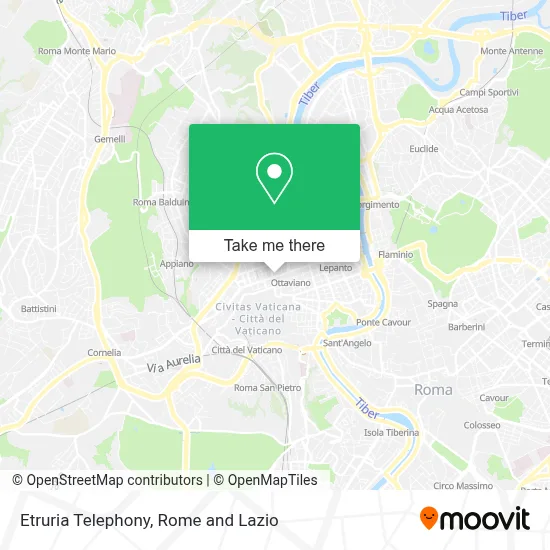 Etruria Telephony map