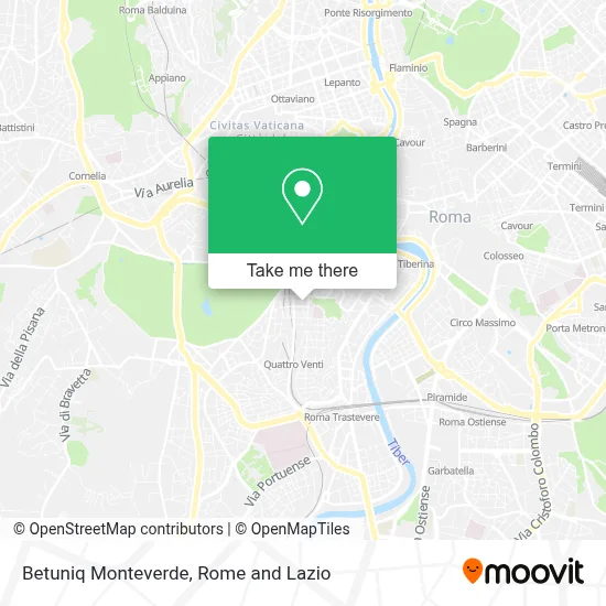 Betuniq Monteverde map