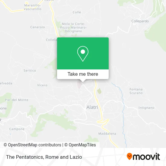 The Pentatonics map
