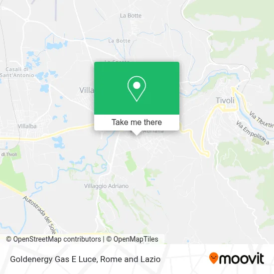Goldenergy Gas E Luce map