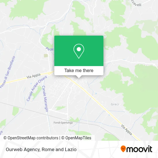 Ourweb Agency map