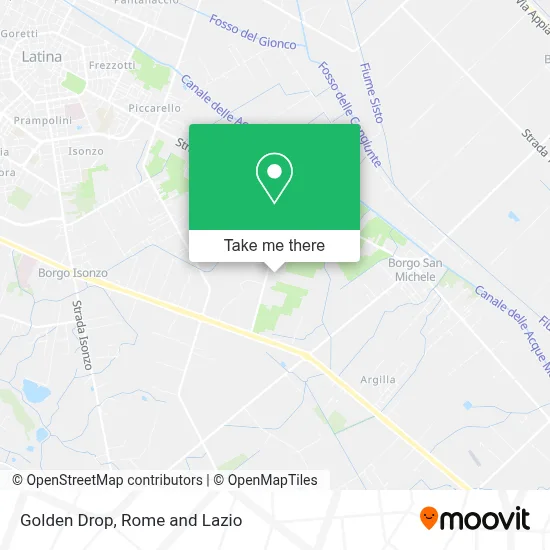 Golden Drop map