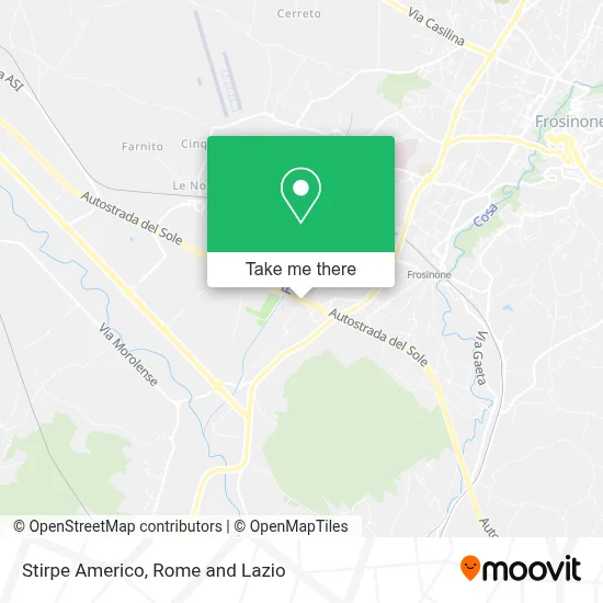 Stirpe Americo map