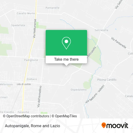 Autopanigale map