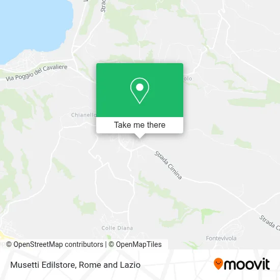 Musetti Edilstore map