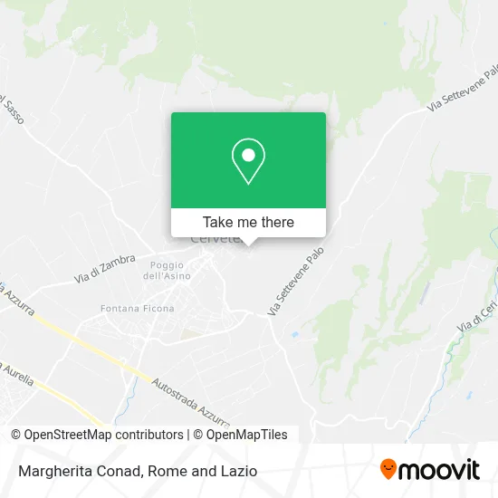 Margherita Conad map