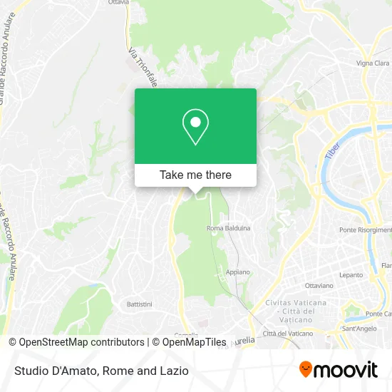 Studio D'Amato map