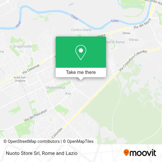 Nuoto Store Srl map