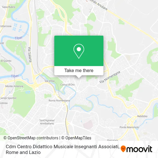 Cdm Centro Didattico Musicale Insegnanti Associati map