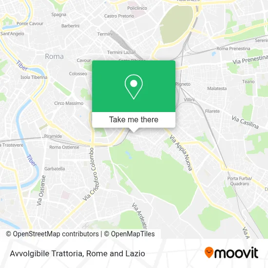 Avvolgibile Trattoria map