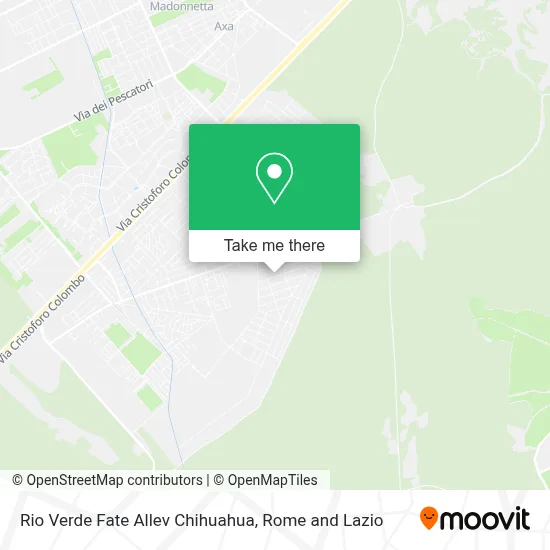 Rio Verde Fate Allev Chihuahua map