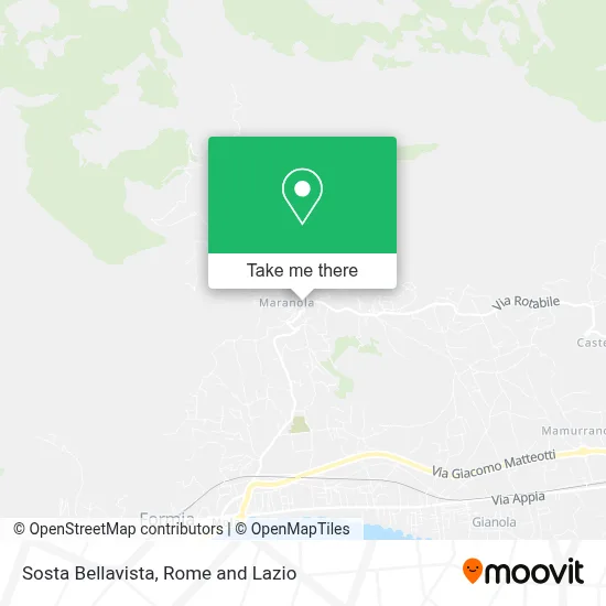 Sosta Bellavista map