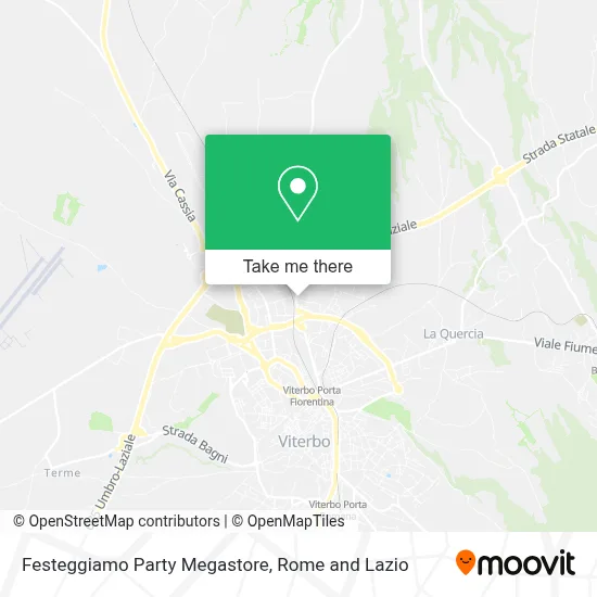 Festeggiamo Party Megastore map