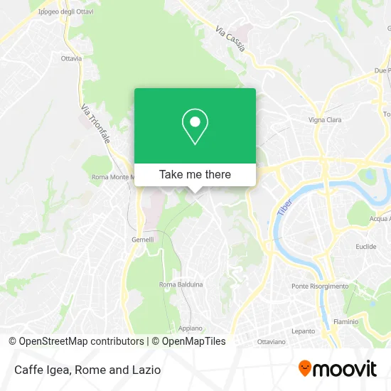 Caffe Igea map