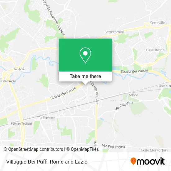 Villaggio Dei Puffi map