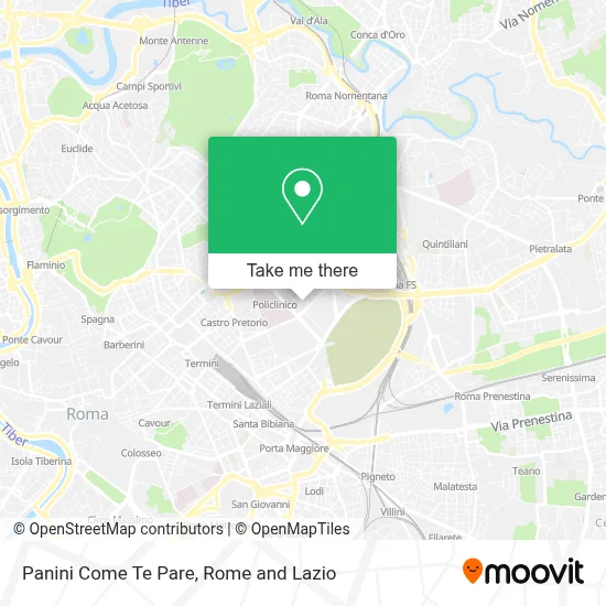 Panini Come Te Pare map