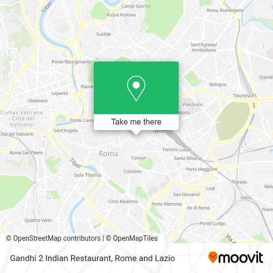 Gandhi 2 Indian Restaurant map