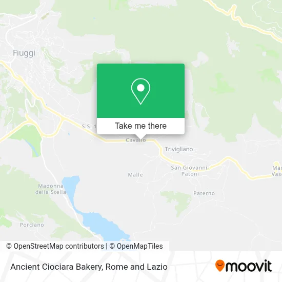 Ancient Ciociara Bakery map