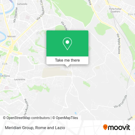 Meridian Group map