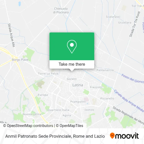 Anmil Patronato Sede Provinciale map