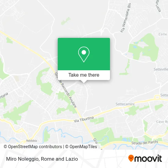 Miro Noleggio map
