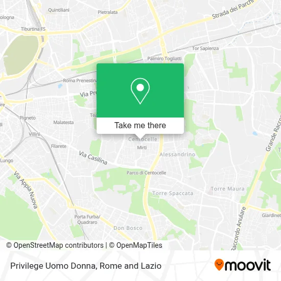Privilege Uomo Donna map