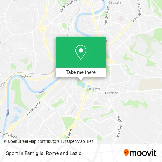 Sport In Famiglia map