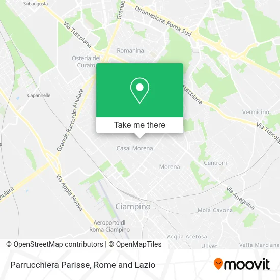 Parrucchiera Parisse map