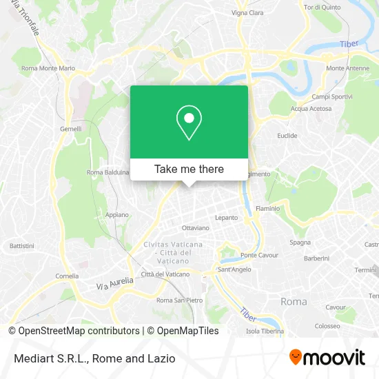 Mediart S.R.L. map