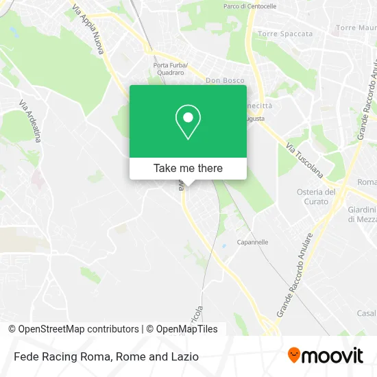 Fede Racing Roma map