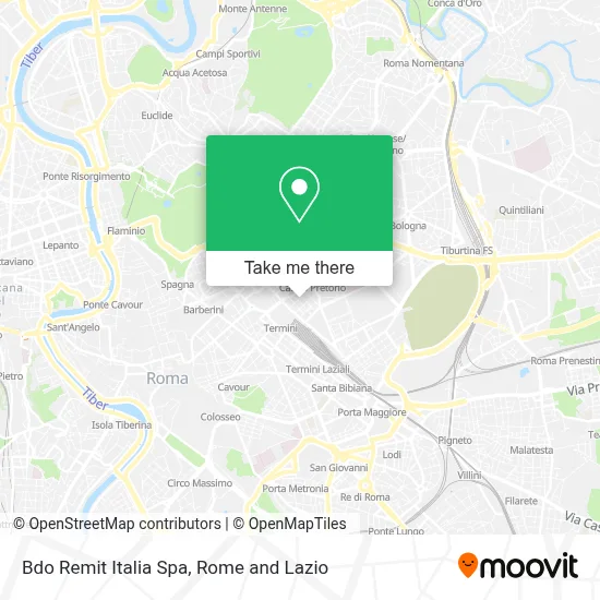 Bdo Remit Italia Spa map