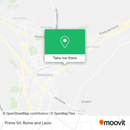 Prime Srl map