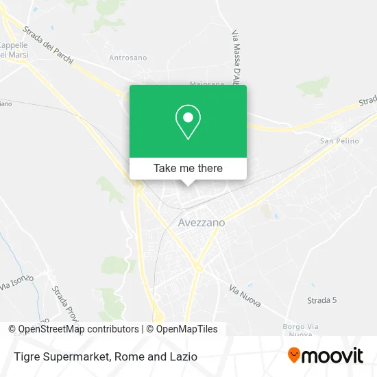 Tigre Supermarket map