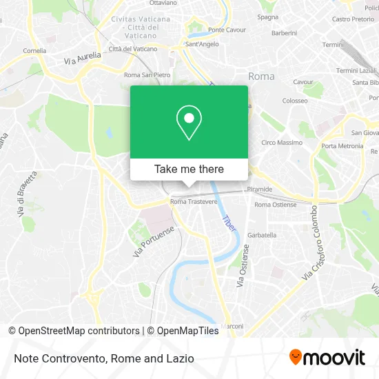 Note Controvento map