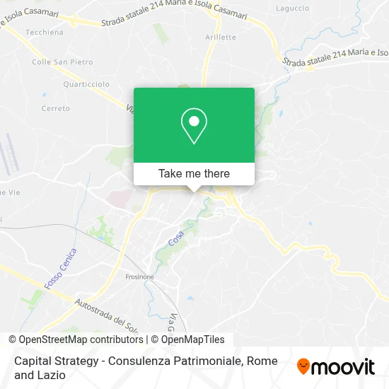 Capital Strategy - Consulenza Patrimoniale map