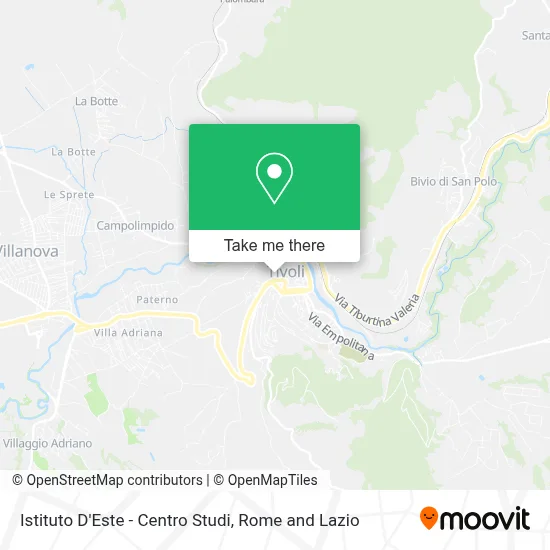 Istituto D'Este - Centro Studi map