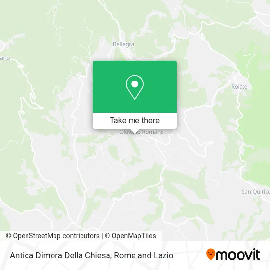 Antica Dimora Della Chiesa map