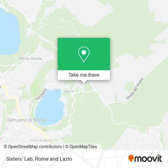 Sisters' Lab map