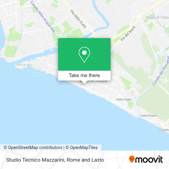 Studio Tecnico Mazzarini map