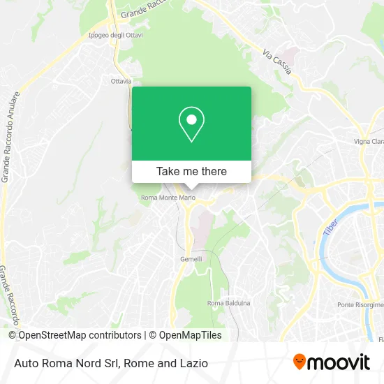 Auto Roma Nord Srl map