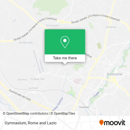 Gymnasium map