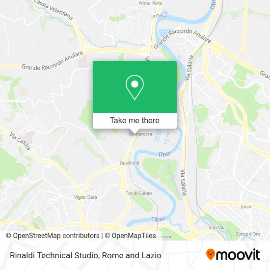 Rinaldi Technical Studio map